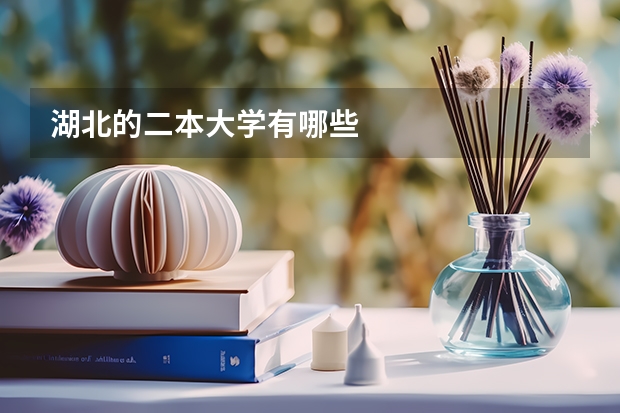 湖北的二本大学有哪些