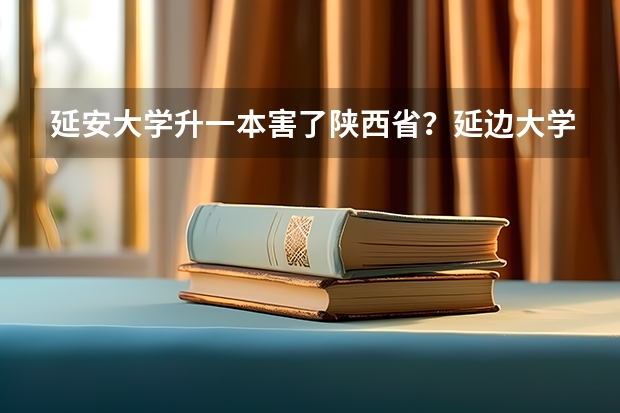 延安大学升一本害了陕西省？延边大学值得上吗？
