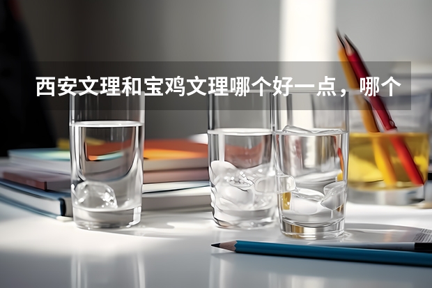 西安文理和宝鸡文理哪个好一点，哪个分数线高？
