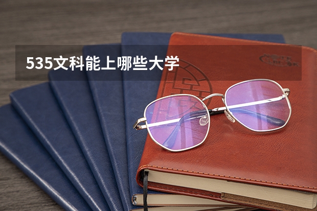 535文科能上哪些大学
