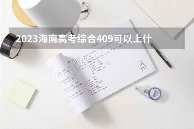 2023海南高考综合409可以上什么大学