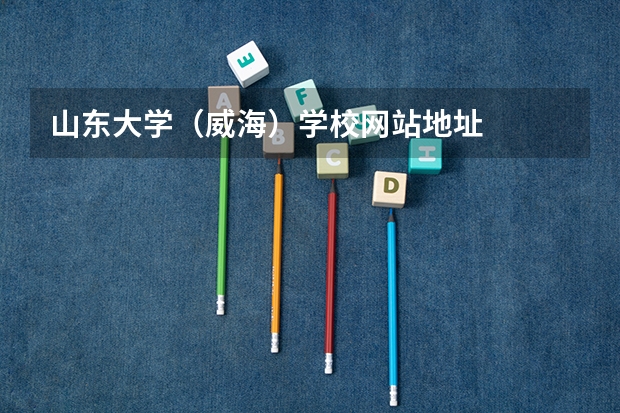 山东大学（威海）学校网站地址