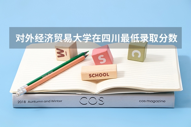 对外经济贸易大学在四川最低录取分数线介绍