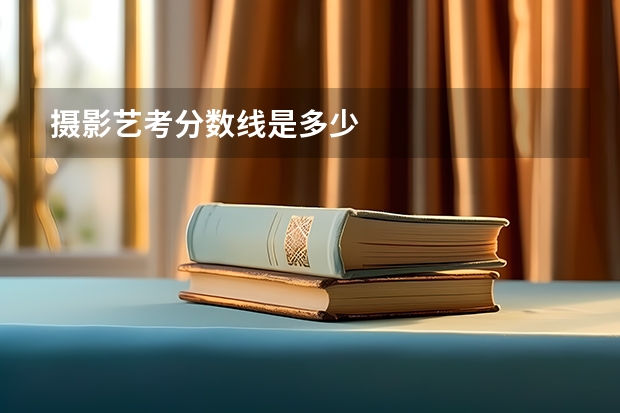 摄影艺考分数线是多少