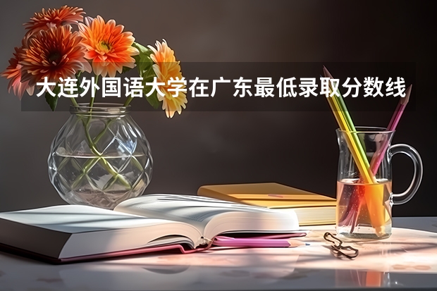 大连外国语大学在广东最低录取分数线介绍