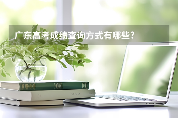 广东高考成绩查询方式有哪些?