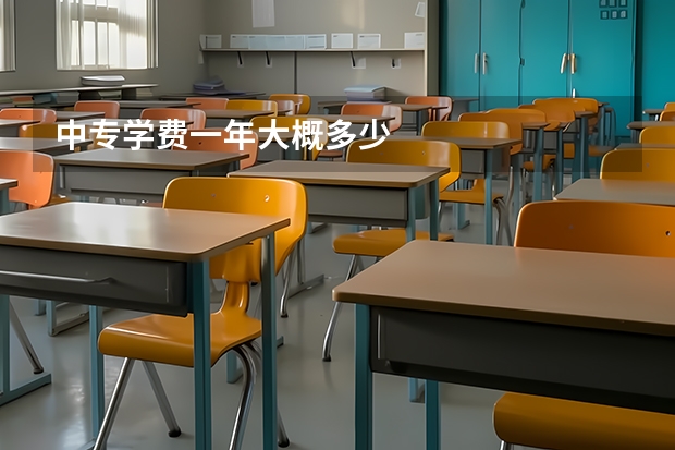 中专学费一年大概多少