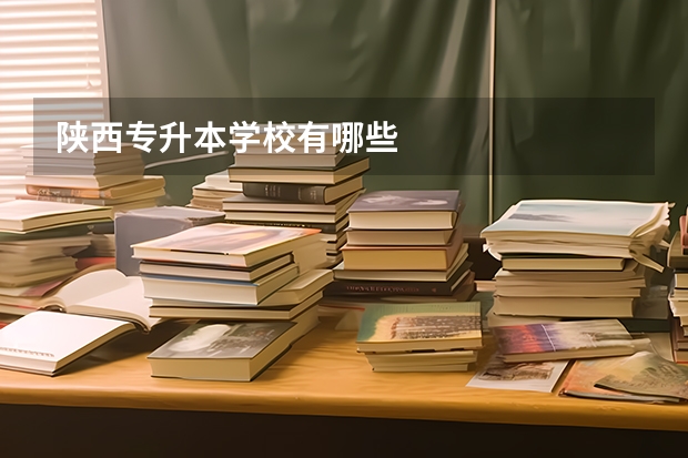 陕西专升本学校有哪些