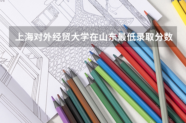 上海对外经贸大学在山东最低录取分数线介绍