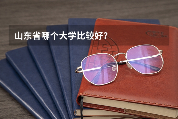 山东省哪个大学比较好？