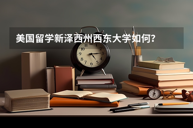 美国留学新泽西州西东大学如何？