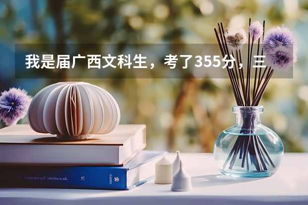 我是届广西文科生,考了355分,三本383,想读工程造价专业,能上哪些大专?