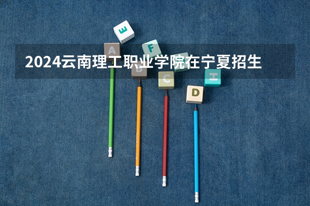 2024云南理工职业学院在宁夏招生计划介绍