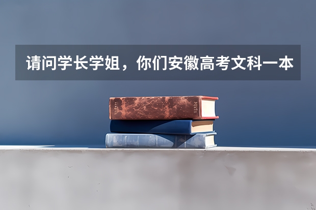 请问学长学姐，你们安徽高考文科一本录取结果是什么时候出来的？