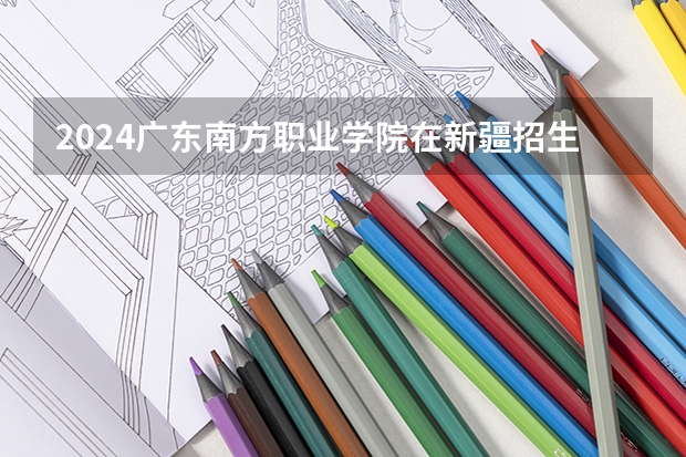 2024广东南方职业学院在新疆招生计划介绍