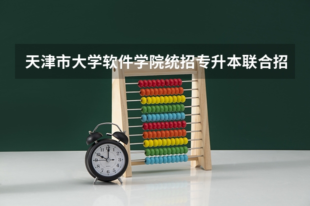天津市大学软件学院统招专升本联合招生录取规则？ 平行志愿录取规则是怎样