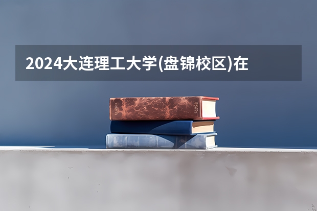 2024大连理工大学(盘锦校区)在云南招生计划介绍