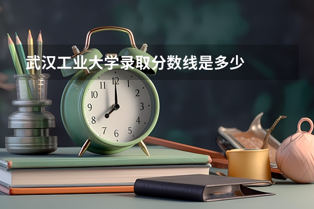 武汉工业大学录取分数线是多少