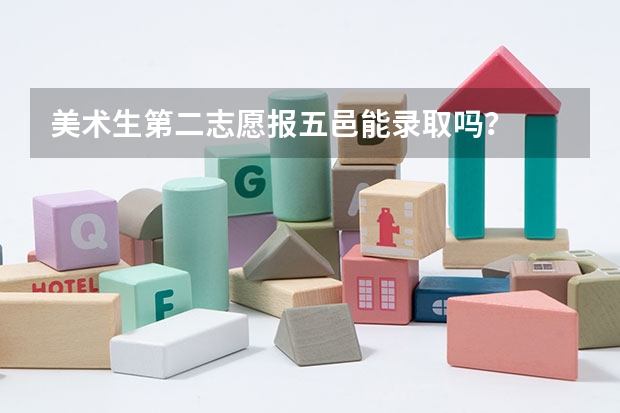 美术生第二志愿报五邑能录取吗？