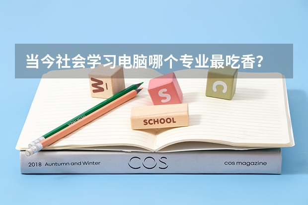 当今社会学习电脑哪个专业最吃香？