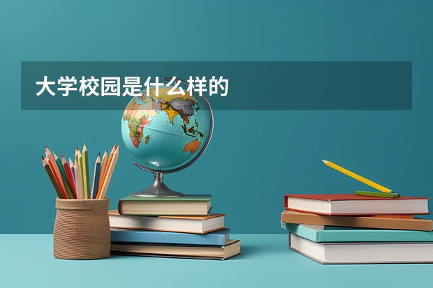 大学校园是什么样的