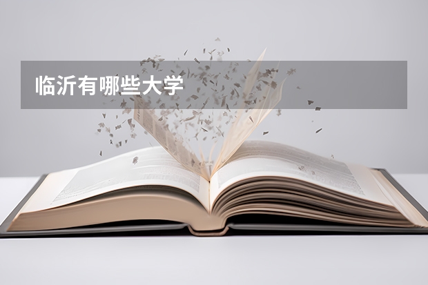 临沂有哪些大学
