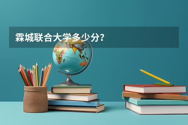 霖城联合大学多少分？