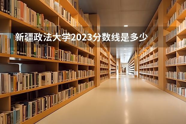新疆政法大学2023分数线是多少