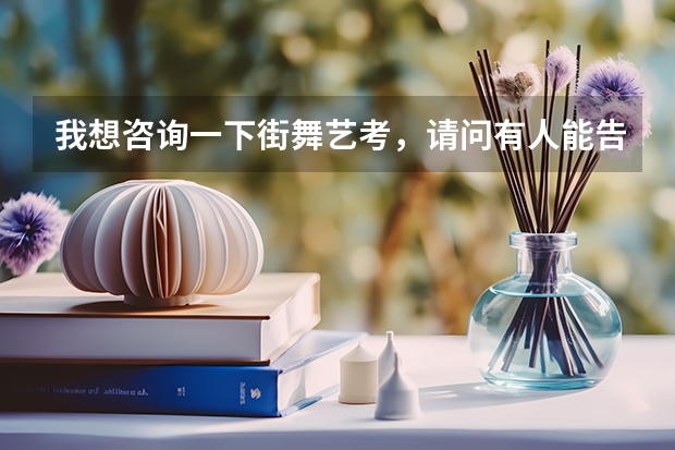 我想咨询一下街舞艺考，请问有人能告诉我流程吗？