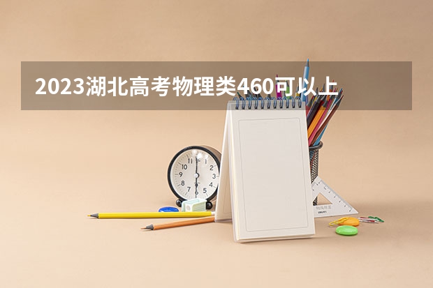 2023湖北高考物理类460可以上什么大学