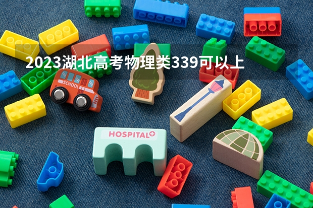 2023湖北高考物理类339可以上什么大学