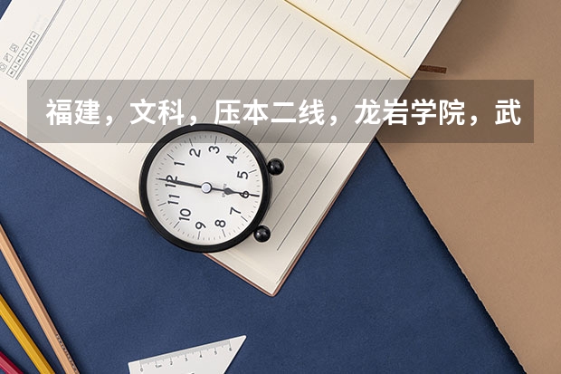 福建，文科，压本二线，龙岩学院，武夷学院哪个好