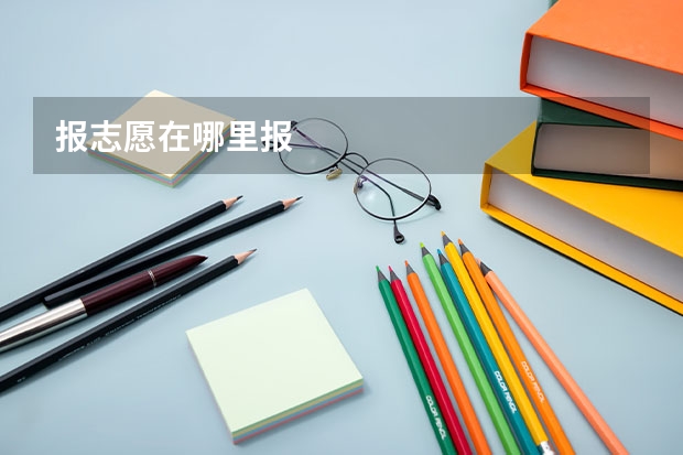 报志愿在哪里报