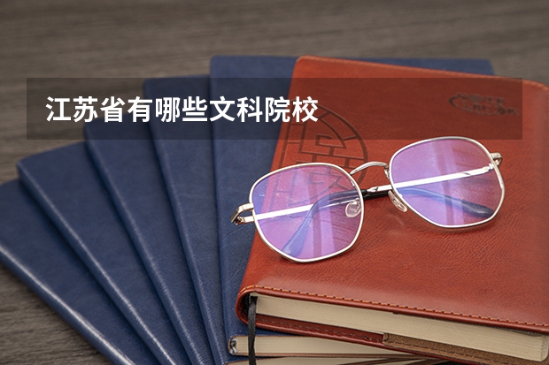 江苏省有哪些文科院校