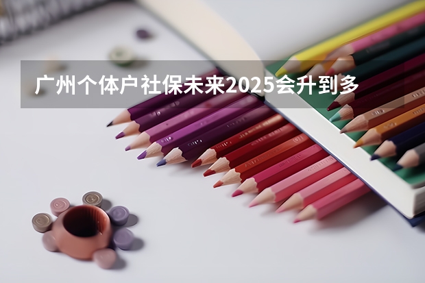 广州个体户社保未来2025会升到多少一个月