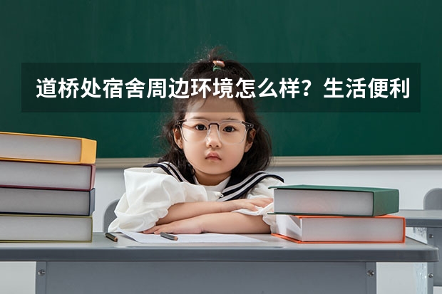 道桥处宿舍周边环境怎么样？生活便利吗？
