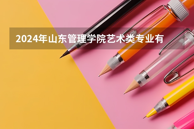 2024年山东管理学院艺术类专业有哪些