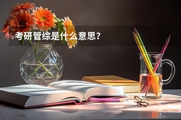 考研管综是什么意思？