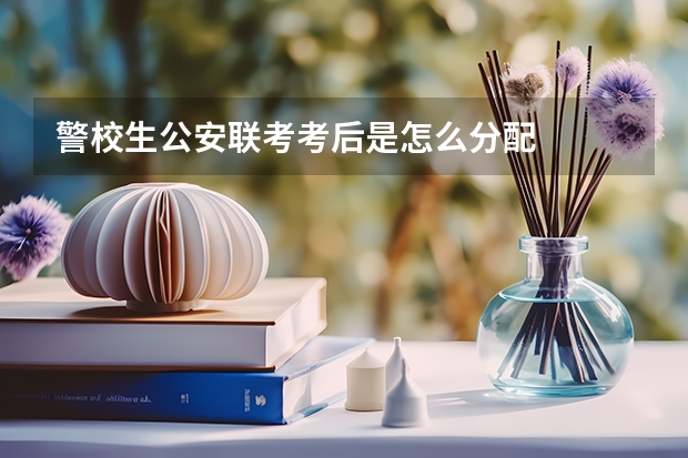 警校生公安联考考后是怎么分配