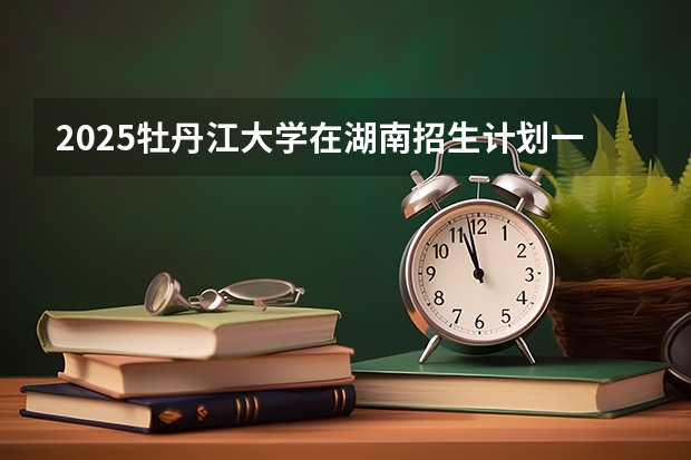 2025牡丹江大学在湖南招生计划一览表