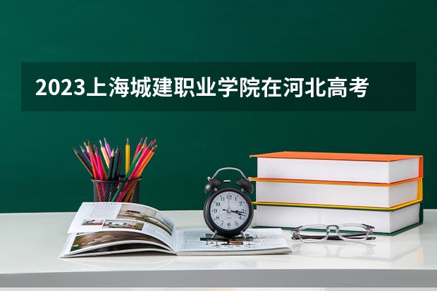 2023上海城建职业学院在河北高考专业招生计划多少人(历年招生计划)