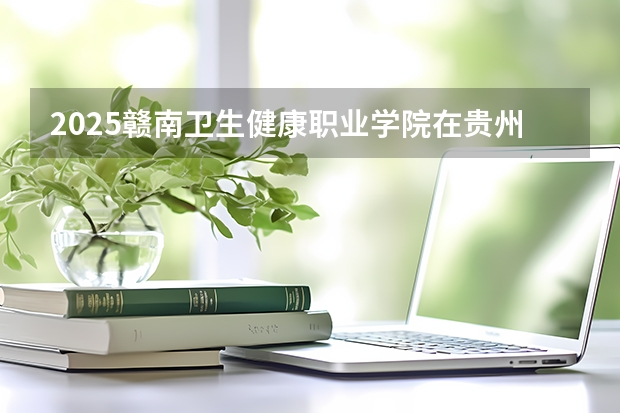 2025赣南卫生健康职业学院在贵州招生计划一览表