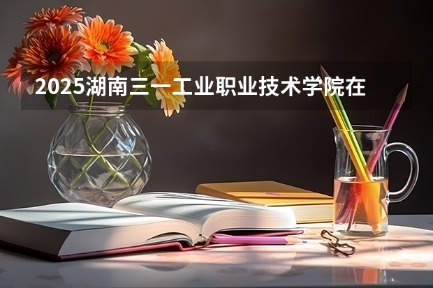 2025湖南三一工业职业技术学院在贵州招生计划一览表
