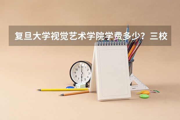 复旦大学视觉艺术学院学费多少?三校生能考吗?