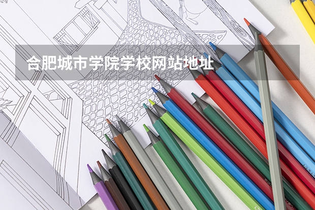 合肥城市学院学校网站地址