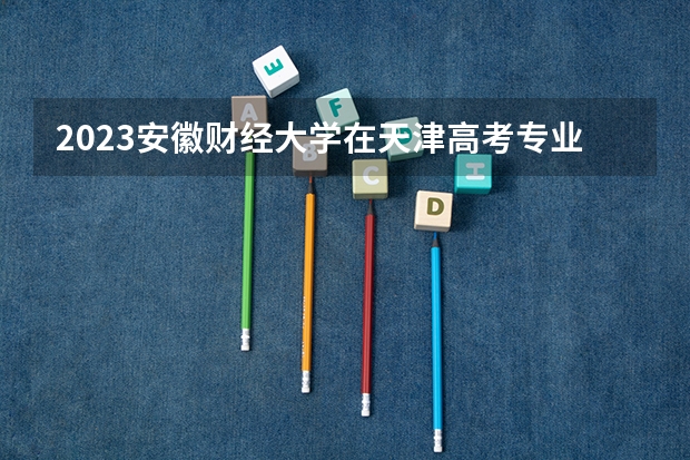 2023安徽财经大学在天津高考专业招生计划多少人(历年招生计划)