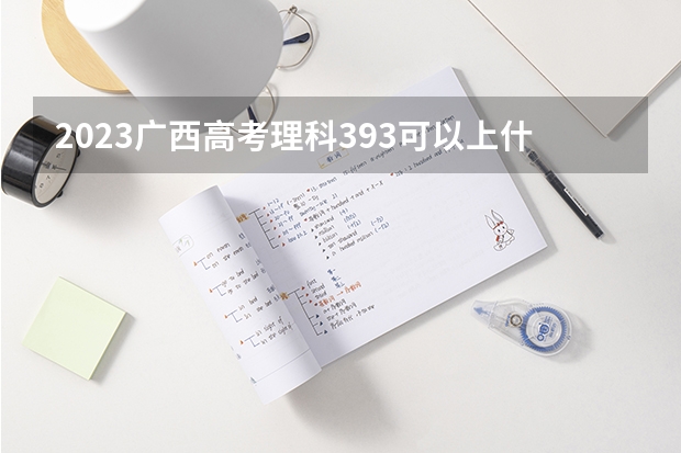 2023广西高考理科393可以上什么大学