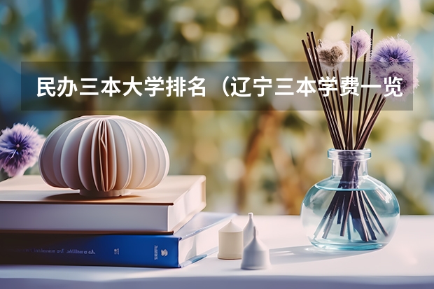 民办三本大学排名（辽宁三本学费一览表）