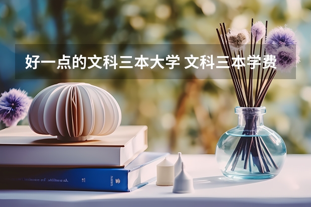 好一点的文科三本大学 文科三本学费低的公立大学
