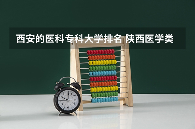 西安的医科专科大学排名 陕西医学类院校排名
